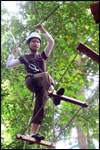 High Ropes Course - Indiana Budge