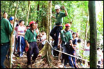Low Ropes Course - Postman Walk