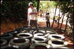 Obstacle Course - Tyre Run